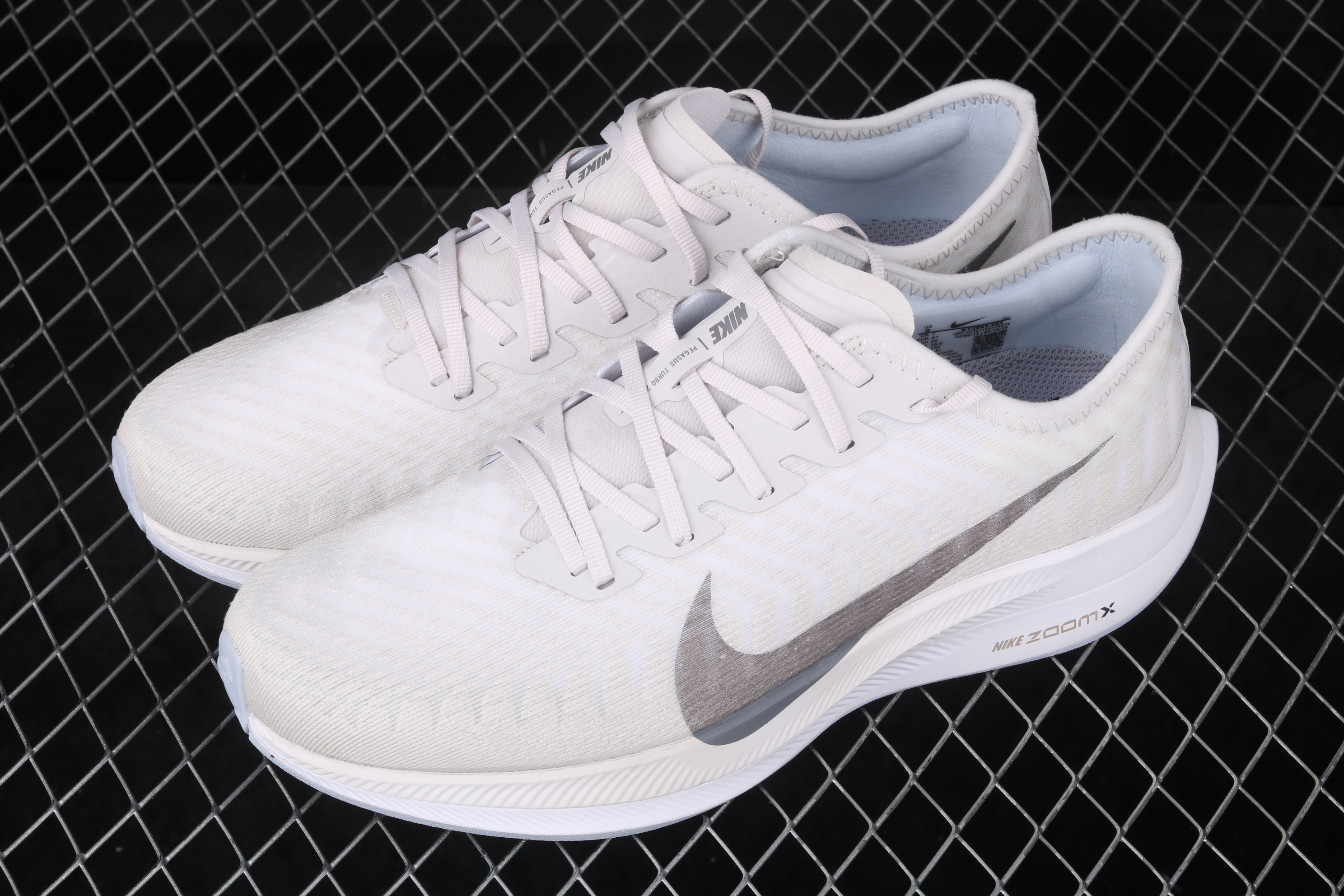 Nike Zoom Pegasus Turbo 2 White Grey Shoes